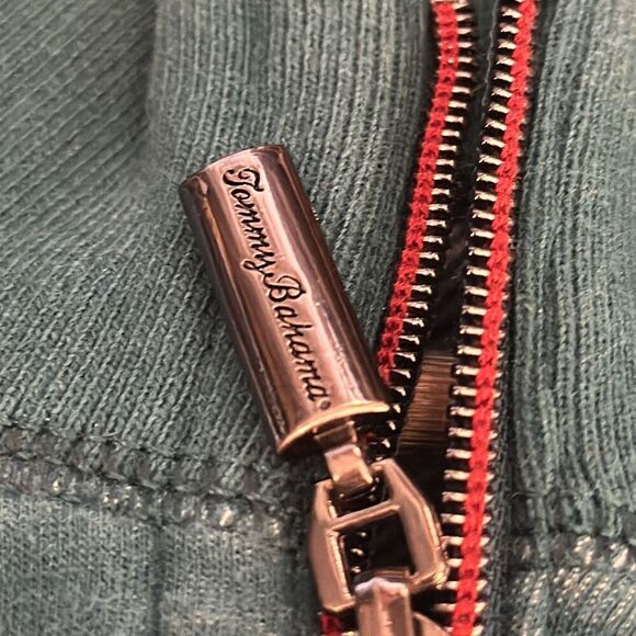 Tommy Bahama Men's Flipsider Reversible Half-Zip Sweater Green Size L Large - Picture 6 of 7